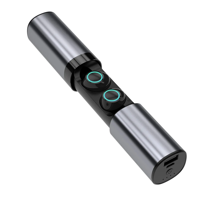 IPX4 Водонепроницаемая TWS Trure Беспроводная гарнитура Bluetooth вакуумные