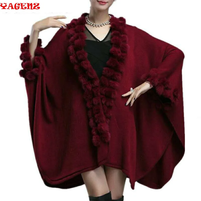 Женское пальто из искусственного меха стильные модные зимние женские накидки и