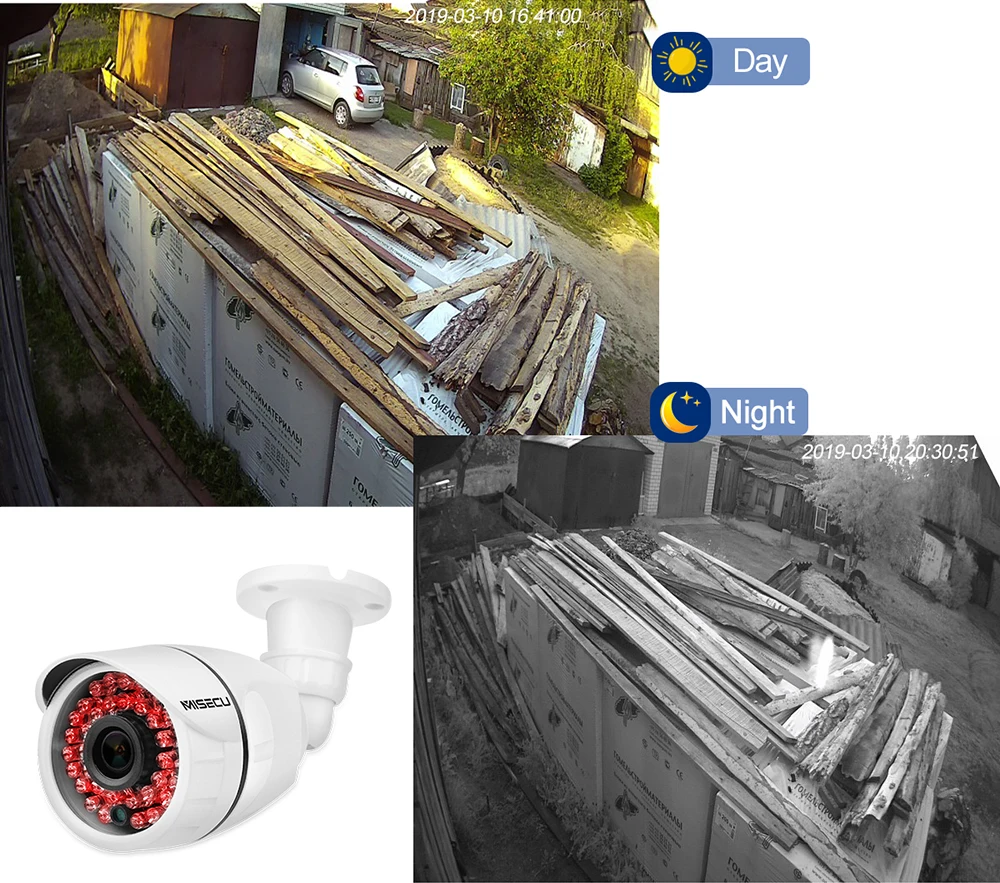 MISECU 1080P POE ip камера ONVIF H.265 CCTV 2.0mp водонепроницаемая IP66 наружная Домашняя