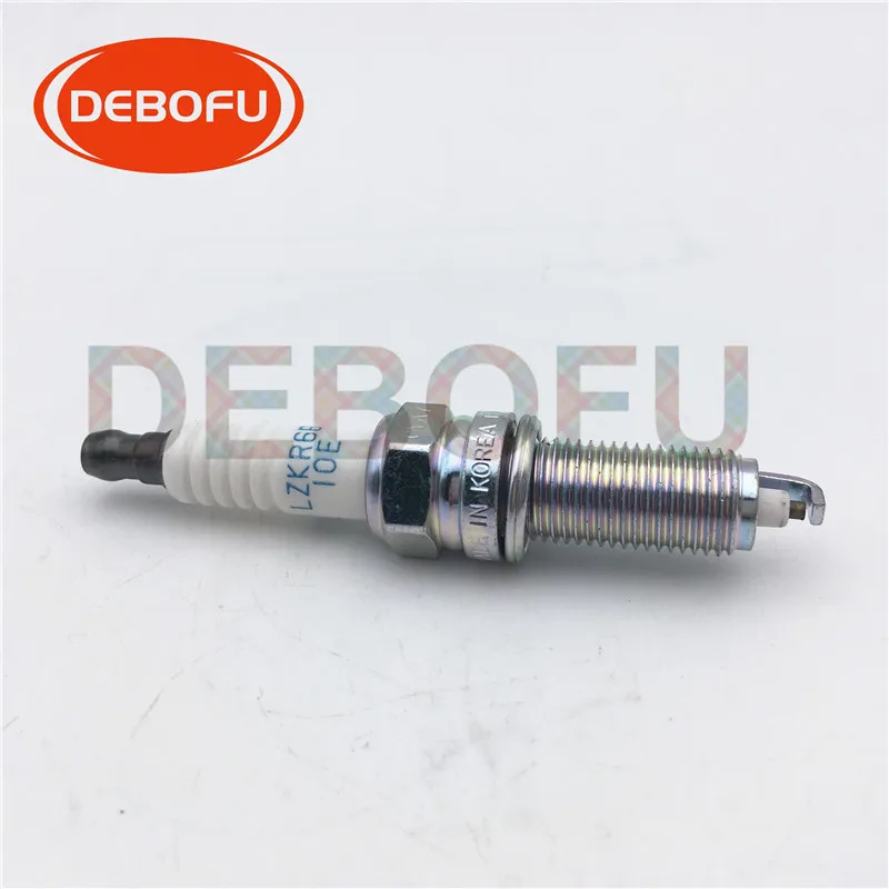 4 шт./лот LZKR6B10E 18855 10060 Spark Вилки LZKR6B 10E Свеча зажигания для hyundai Киа соул 1.6L YR8SEU RER8MC