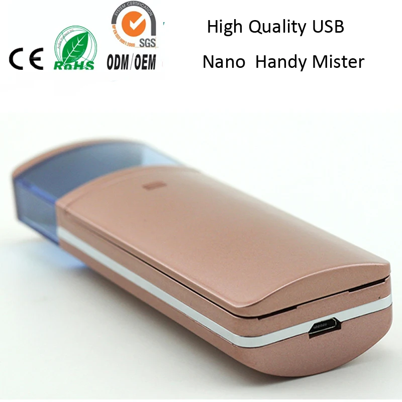 Мини уход за лицом и глазами нано увлажняющий крем для кожи USB Перезаряжаемый