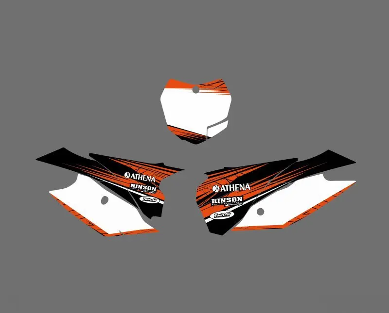 Графика с соответствующими наклейки фон для KTM 125 150 200 250 300 350 450 500 SX XC SXF F XCF XCW W EXC W|ktm graphics|ktm exc graphicsktm graphics |