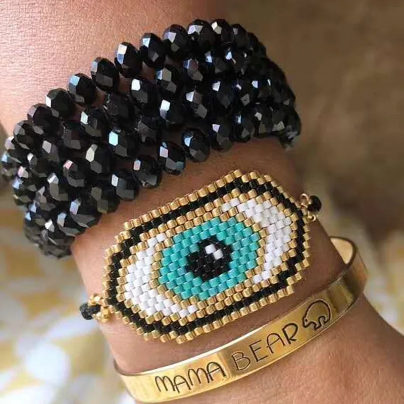 Браслет Go2boho MIYUKI браслеты от сглаза мексиканские Браслеты Mujer Moda 2020 для женщин