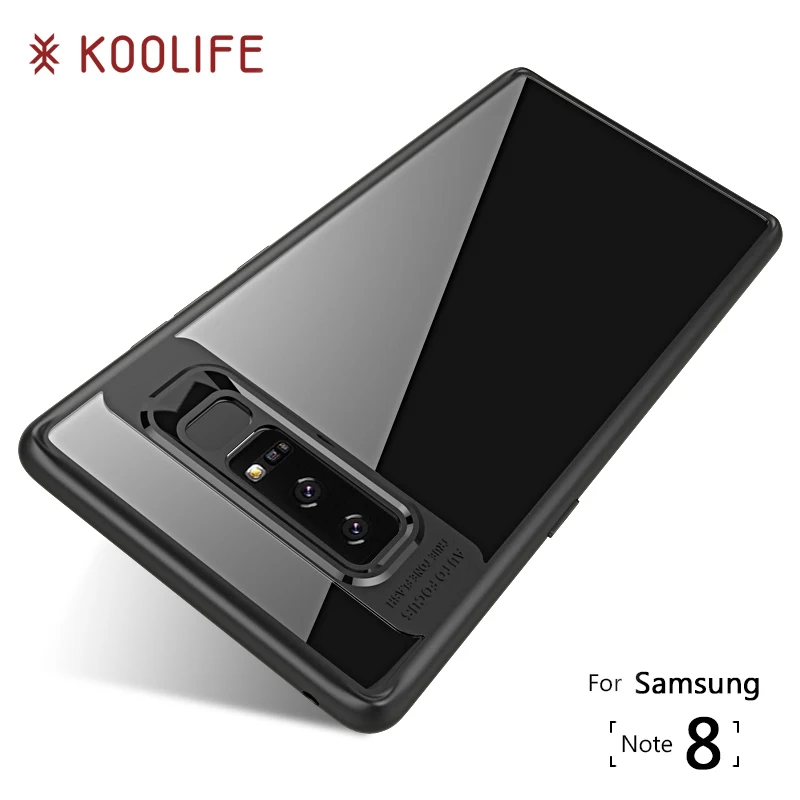 For Samsung Galaxy Note 8 Case Silicone Transparen Back Cover for Note8 Cases KOOLIFE Phone |