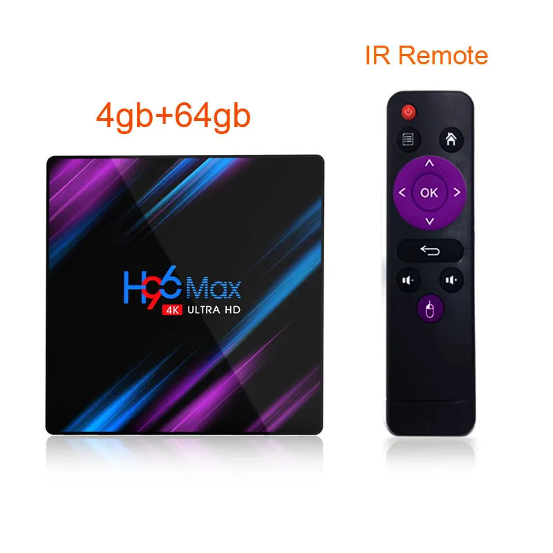 4GB 64GB TV BOX 9.0 H96 Max RK3318 четырехъядерный Смарт ТВ приставка Android 9,0 4 Гб 64 Гб 2,4G/5G Wifi Bluetooth 4,0 телеприставка 4 ГБ 32 ГБ медиаплеер - Цвет: 4GB 64GB TV BOX 9.0