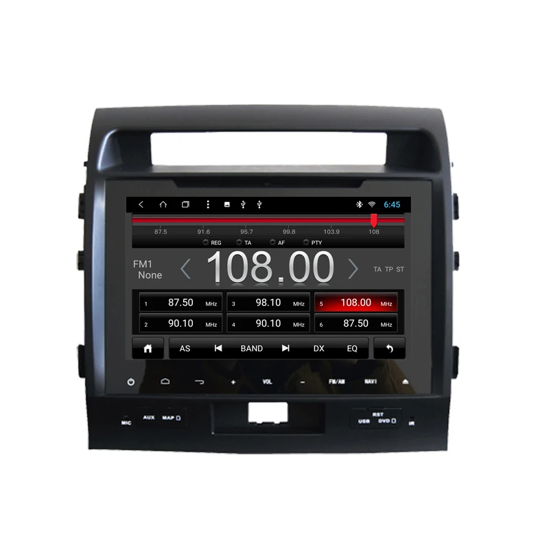 9 0 дюймов Автомагнитола Android 8 1 автомобильный dvd-плеер для Toyota Land Cruiser стерео 2 ГБ 32