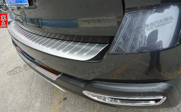 Защита для заднего бампера из нержавеющей стали отделка подоконника