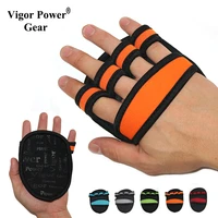 vigorpowergear 5mm thick non slip workout gloves for pull ups bar gym hand grips for dumbbells grip pads weight lifting gloves