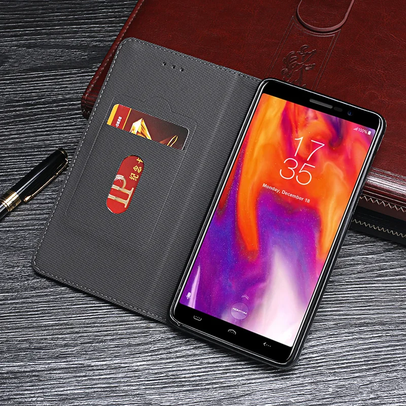 Кожаный защитный чехол книжка для Homtom S12 из ТПУ и силикона Etui S16|Чехлы-портмоне| |