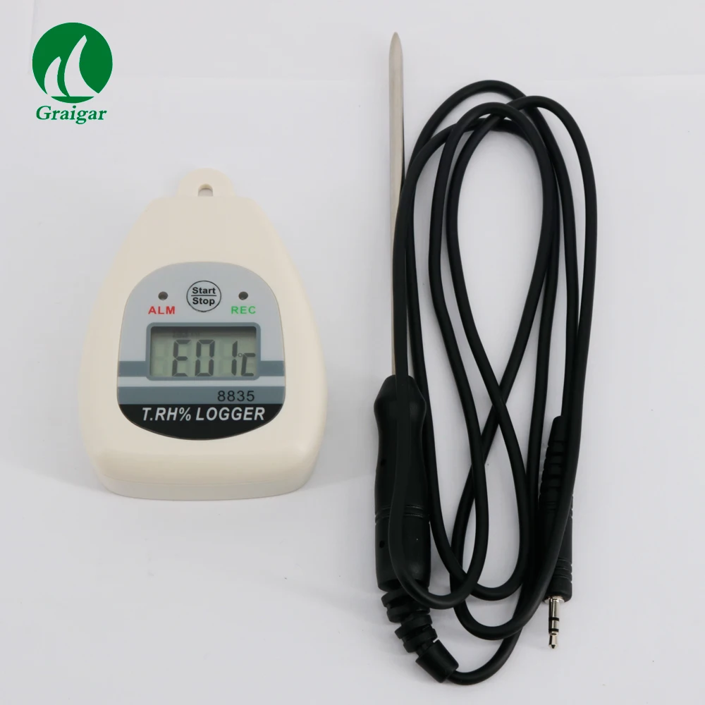 AZ8835 Temperature Humidity Data Logger Protable Recorder Digital LCD Display | Инструменты
