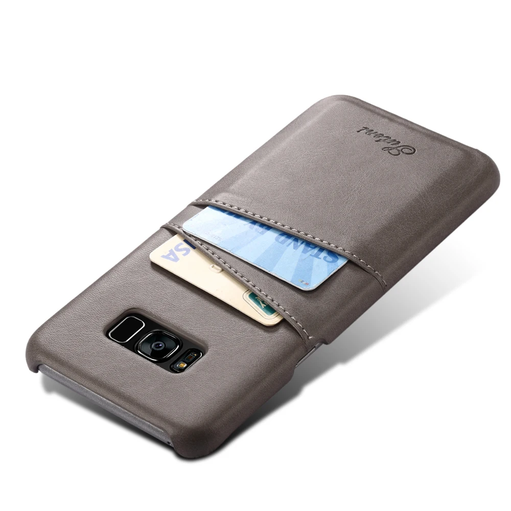 For Samsung S8/S8PLUS Luxury Brand Leather With Card Case Mobile Phone Shell Coque Fitted Cases | Электроника