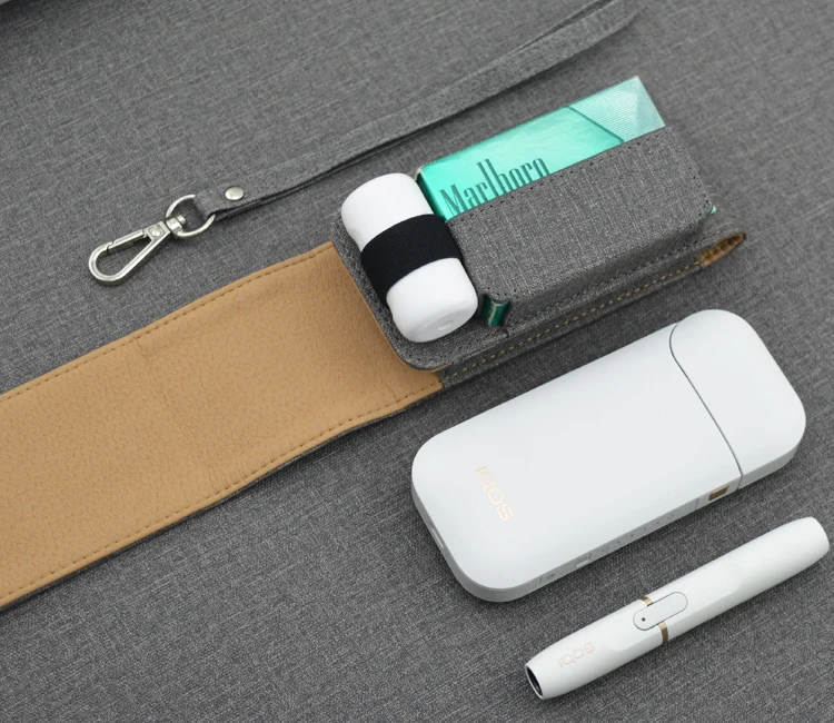Чехол Lanyard Style IQOS Canvas + из искусственной кожи для 2 4 Plus II III универсальный чехол