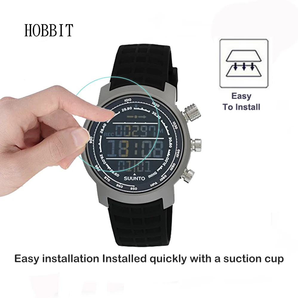 2 упаковки для смарт часов SUUNTO Elementum Terra пленка 0 3 мм 2.5D 9H из закаленного стекла