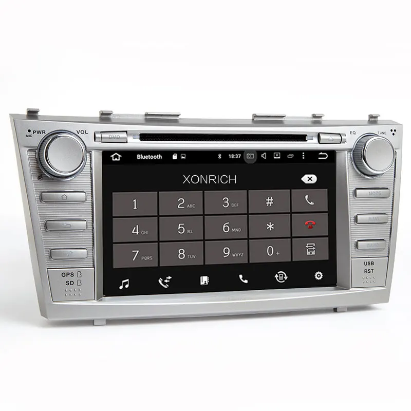 Xonrich автомобильный мультимедийный плеер 2Din Android 8 1 gps для Toyota Camry 2007 2008 2009 2010 2011Aurion