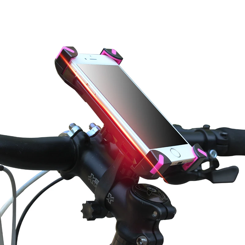 SAHOO Bicycle Phone Holder Universal Handlebar Phones Holders Mount Bracket For iPhone Plastic Bike Accessory | Спорт и развлечения