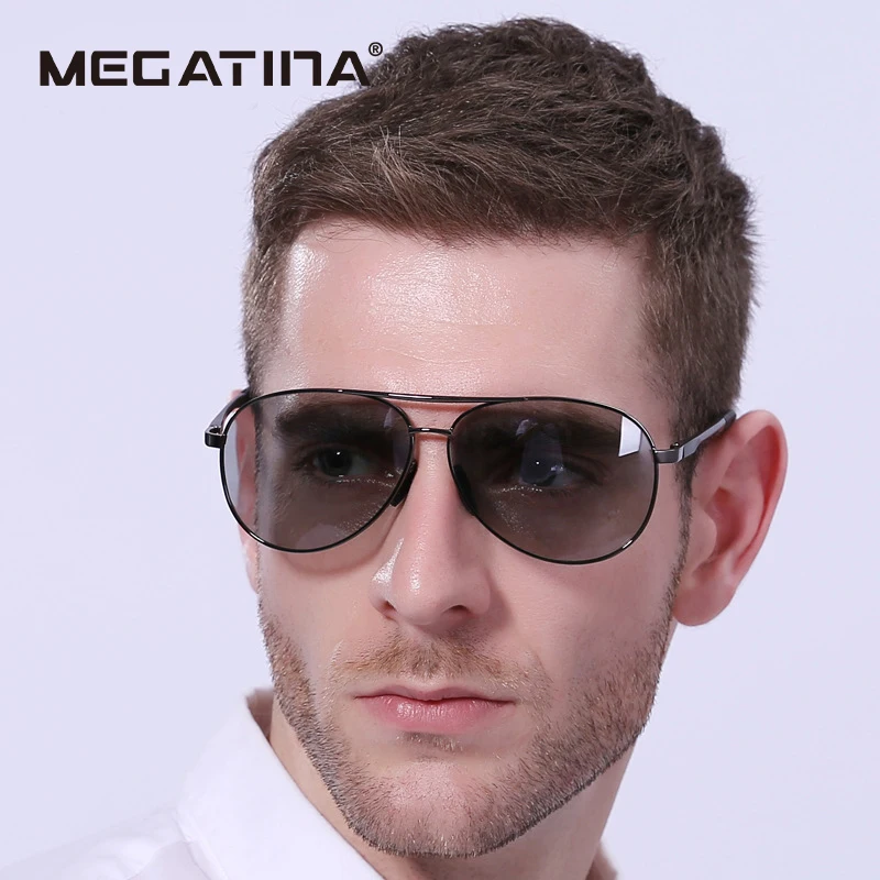 Megatina 2018 Алюминий магния Для Мужчин's поляризованные очки мужчин покрытие