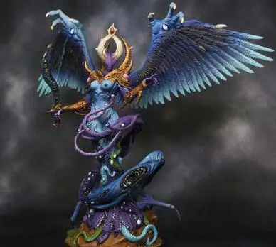 Lady of Arcana Creature Caster Daemon Woman Смола окрашенная(комиссионная