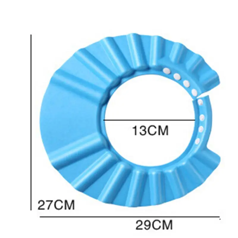 Для маленьких детей мягкий шампунь ванной душ Кепки шапка пены eva Регулируемый