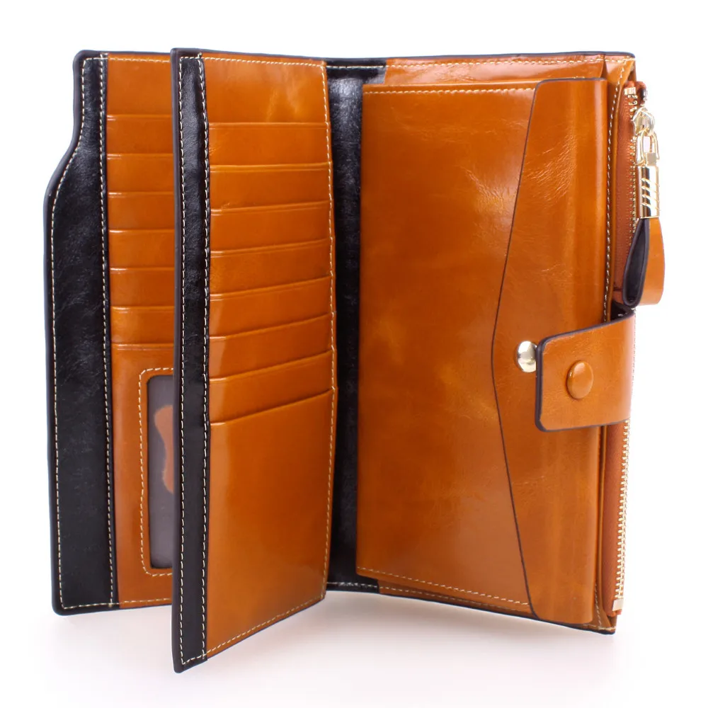 Известный Дизайн Женский кошелек из натуральной кожи дневного сцепления сумка