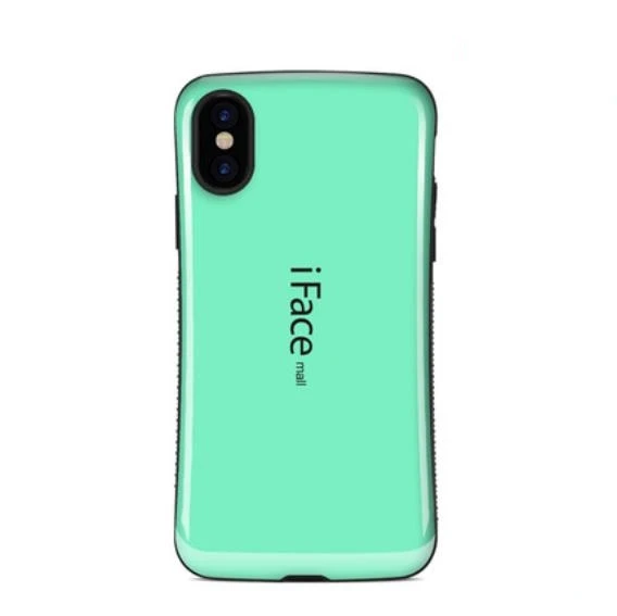 Mint Противоударный чехол для Iphone 11 PRO XS чехол для MAX XR Iface Mall Mosaic Curve пластиковый Противоскользящий чехол для IPhone 11 XS чехол для MAX XR - Цвет: Mint