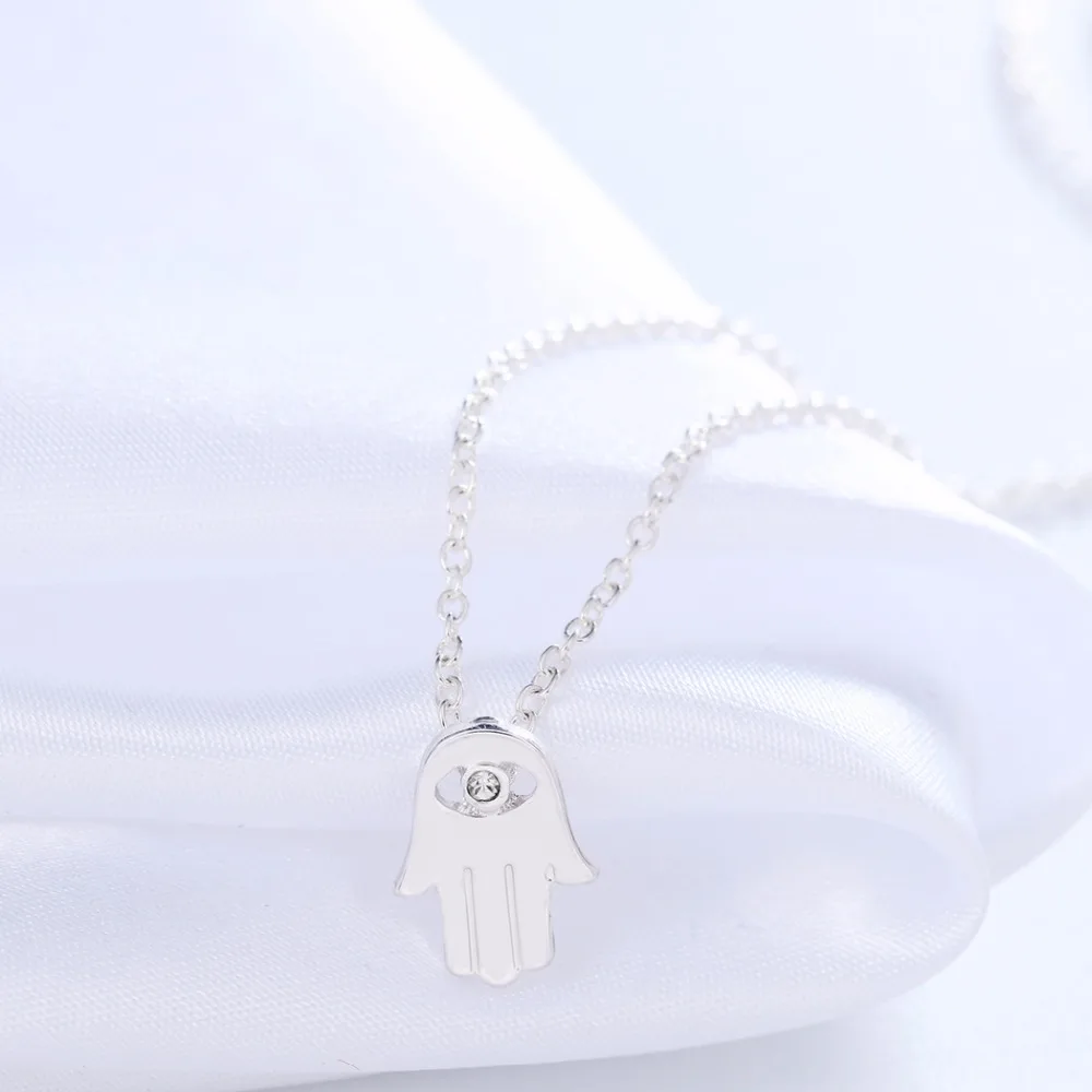 Женское ожерелье с подвеской рукой Хамса опалом|necklace with|necklace wholesalependant necklace |