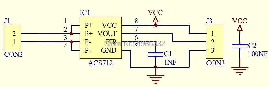 Новый оригинальный реле тока WS16 AC и DC ACS712T Φ Реле модуль 30A ACS712|current meter|dc current meterac