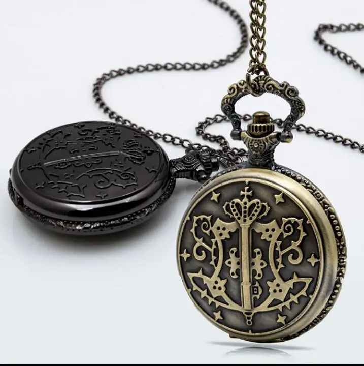 Кварцевые карманные часы Kuroshitsuji Black Butler | Наручные