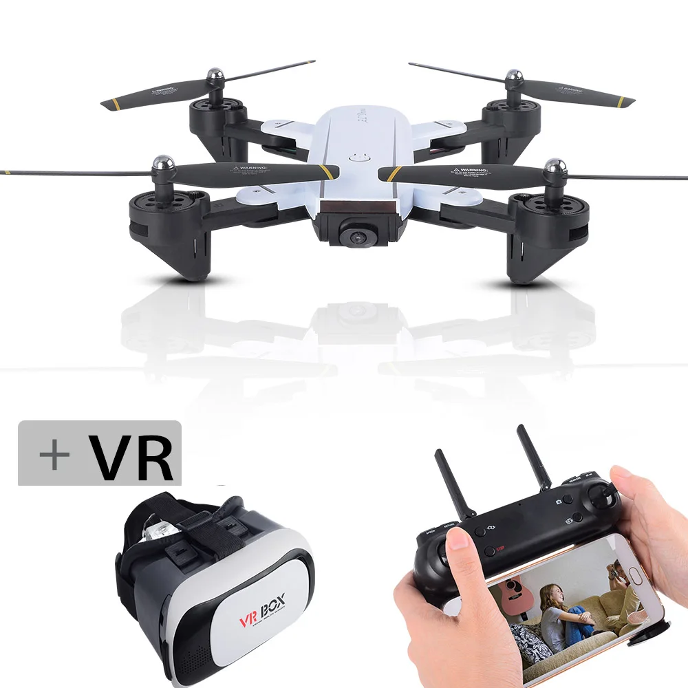 

SG700 RC Qudacopter with WiFi FPV Camera Foldable Selfie Drone 6-Axis Gyro Altitude Hold Headless RC Helicopter VS E58 XS809HW