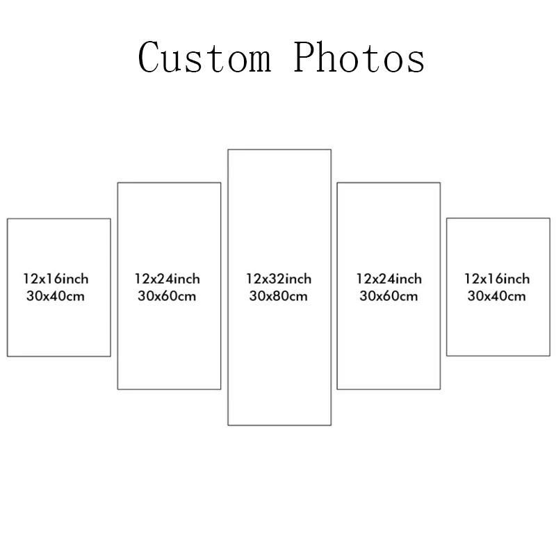 

HD Custom Print Waterproof Canvas Painting Calligraphy Wall Art Pictures Home Decor Spray Printings Dropshipping