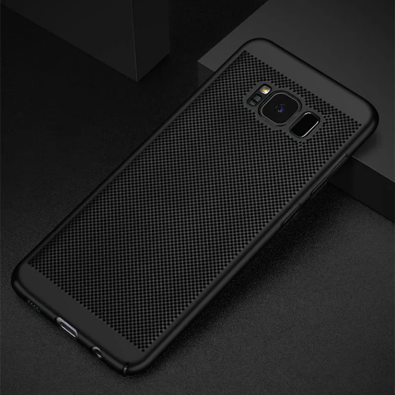 Luxury Heat Dissipation Case For Samsung Galaxy S8 S9 Plus S6 S7 Edge S5 A3 A5 A7 J3 J5 J7 2016 2017 A8 2018 Cover Cases shell |