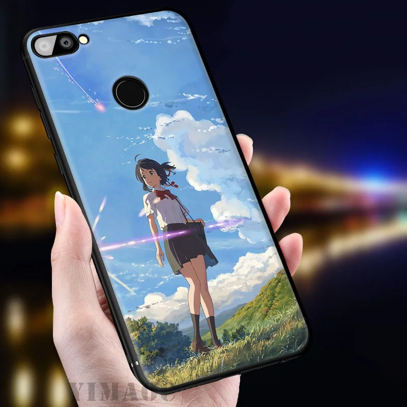 YIMAOC ваше имя Фильм Мягкий чехол для huawei Honor вид 20 10 8X8 8C 6A 7A 7X 7C Lite рro Y9 Y7 Y6 Prime 2018 2017 |