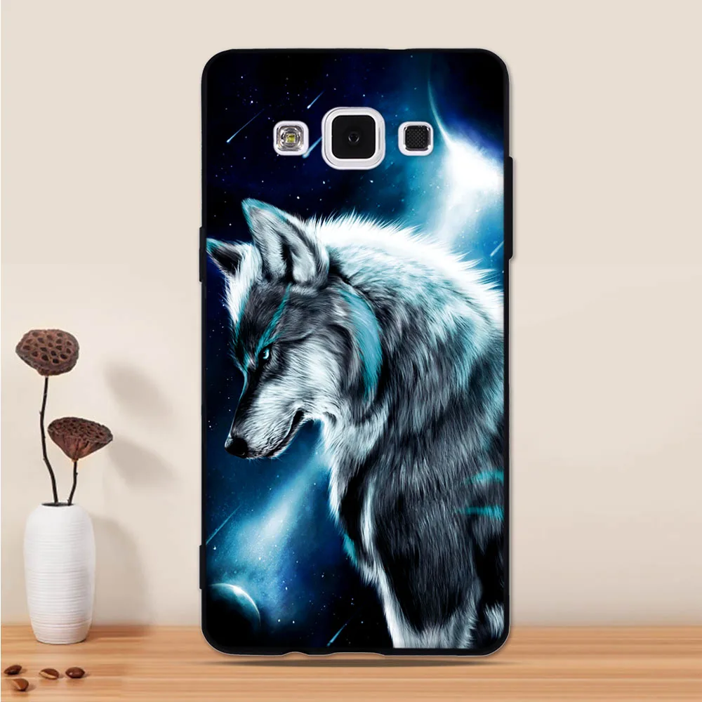 Для samsung Galaxy A5, силиконовый черный чехол с 3D рисунком, задняя крышка для samsung Galaxy A5, A500, чехол для телефона, Funda, Coque Capa - Цвет: 18