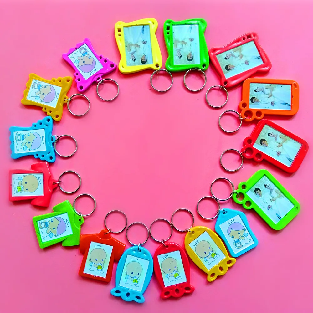 Пустые Акриловые Брелоки для ключей 10 шт. брелоки в форме