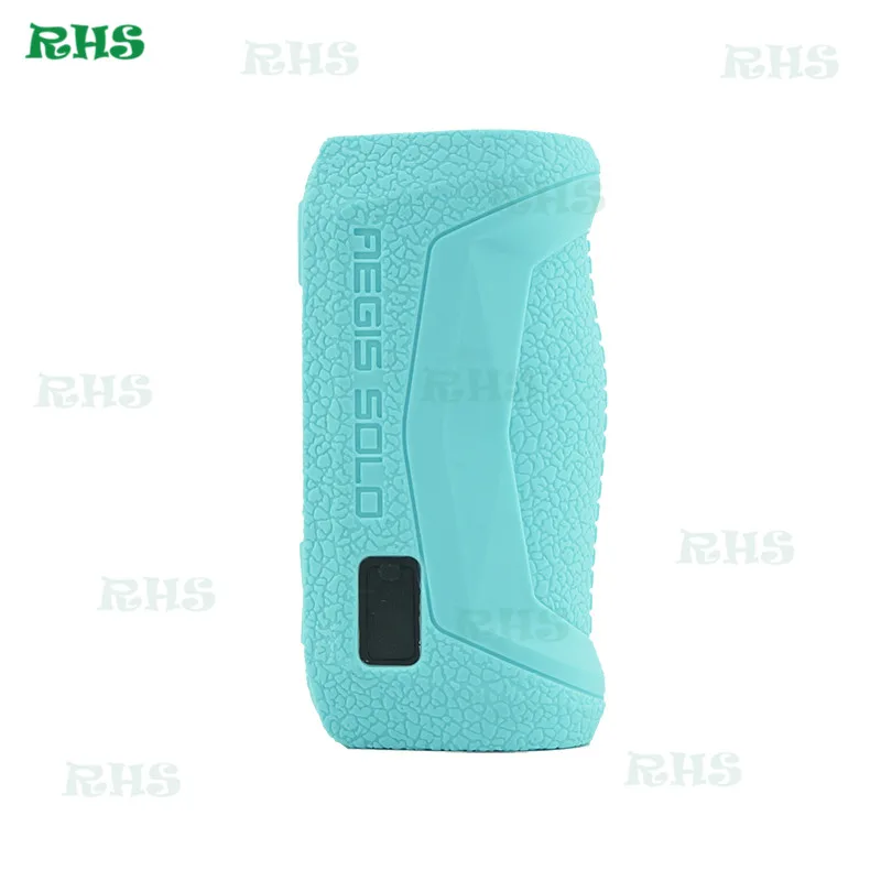 Tiffany blue RHS Новые товары для дома силиконовый защитный чехол для GeekVape Aegis Solo 100W 13 цветов - Цвет: Tiffany blue