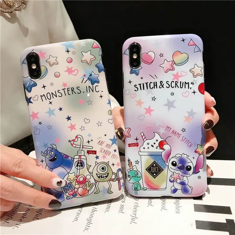 Мультяшная пара стежка чип N Дейл чехол для телефона iPhone X XR XS Max Funda 8 7 6 S Plus мягкие