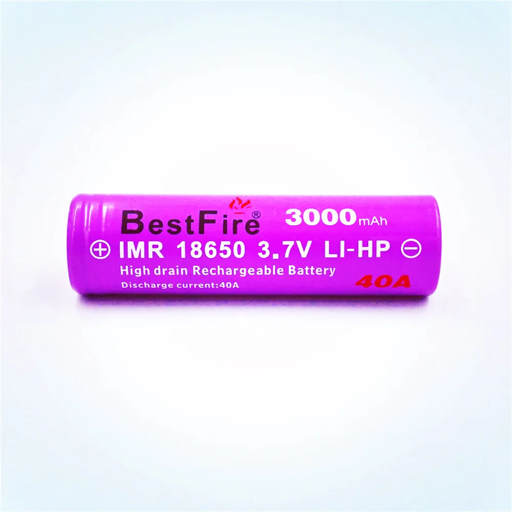 4 шт. Bestfire 18650 3 7 V 40A литий-ионная аккумуляторная батарея 3000mAh для SMOK Alien I PRIV Box Mod Kit