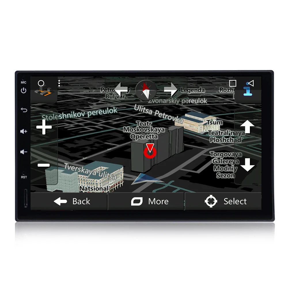 2 Din Автомобильный dvd плеер для гольфа с GPS 7 дюймов Android 8 1 навигация Bluetooth поддержка