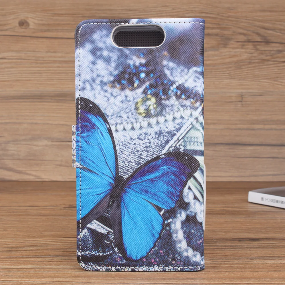 Для ZTE Blade V8 флип чехол Кожаный ПУ Пластиковая крышка кошелек stick Art Design Pattern Стенд