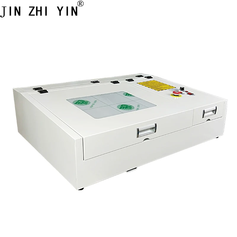 

JIN ZHI YIN CO2 LASER ENGRAVER ENGRAVING MACHINE 50W DIY PRINTER ENGRAVER DIGITAL PRINTER