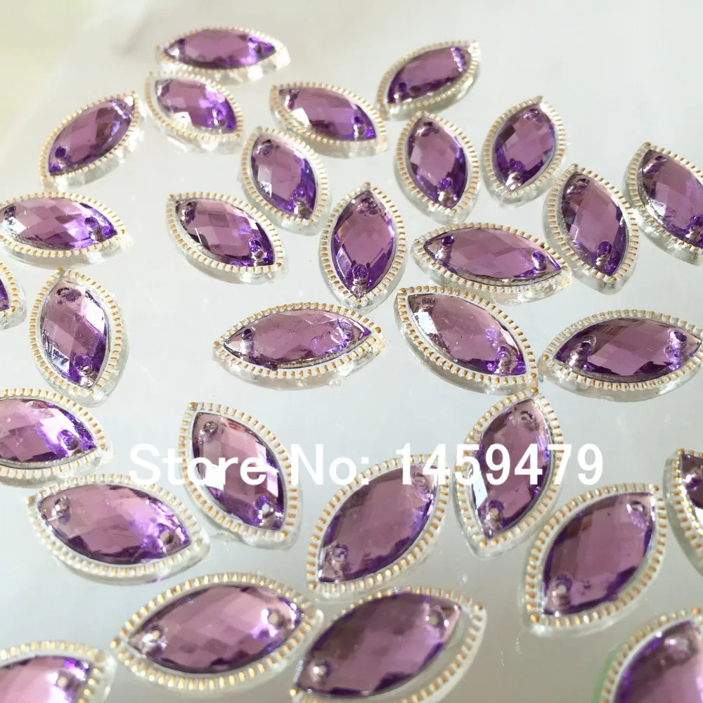 Бесплатная доставка 150 шт. 10X17mm Phnom светильник фиолетовый алмаз акриловые камни с