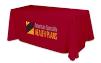 free shipping to usa 6ft company logo table coverexhibition tablecloth advertising table cover printing