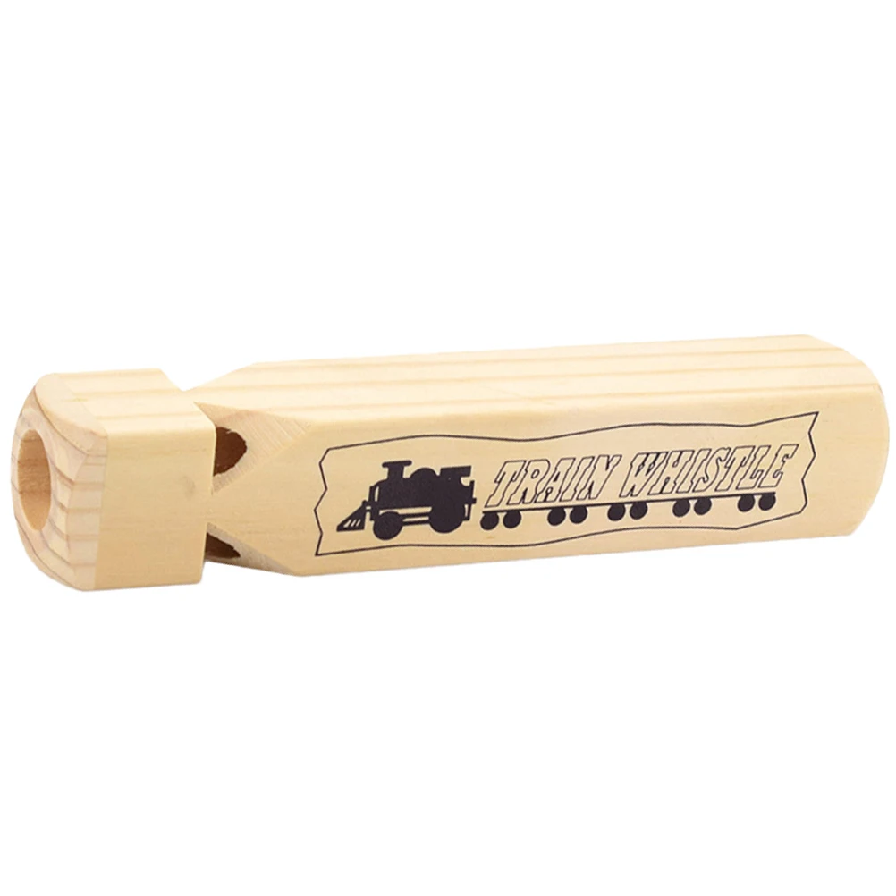 Свисток раннего образования деревянный поезд шаблон мультфильм инструменты