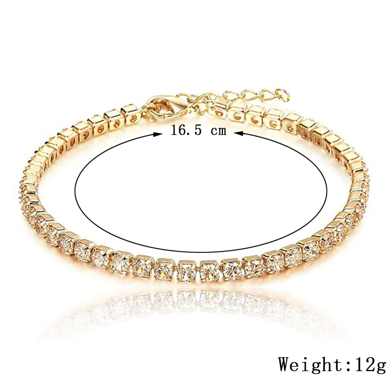 Теннисный браслет с кубическим цирконием браслеты для женщин и мужчин со льдом