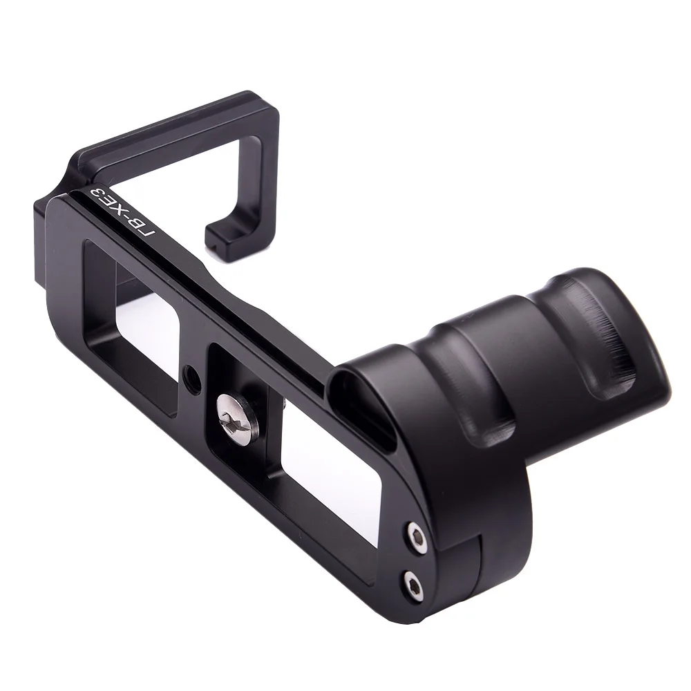 Jadkinsta l-образный вертикальный Тип кронштейн штатив Quick Release Plate база ручка для Fujifilm Fuji XE3 X-E3 цифровой Камера