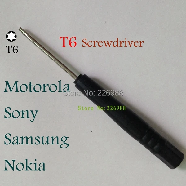 500 комплекты Phillips 1 5 (PH000) + T5 T6 6 in1 Ремонт мобильных телефонов tool kit разбирается