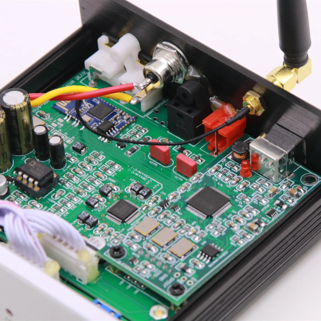 Готовый SU4 Bluetooth 5 0 AK4493EQ + XMOS USB аудио ЦАП оптоволоконный коаксиальный входной