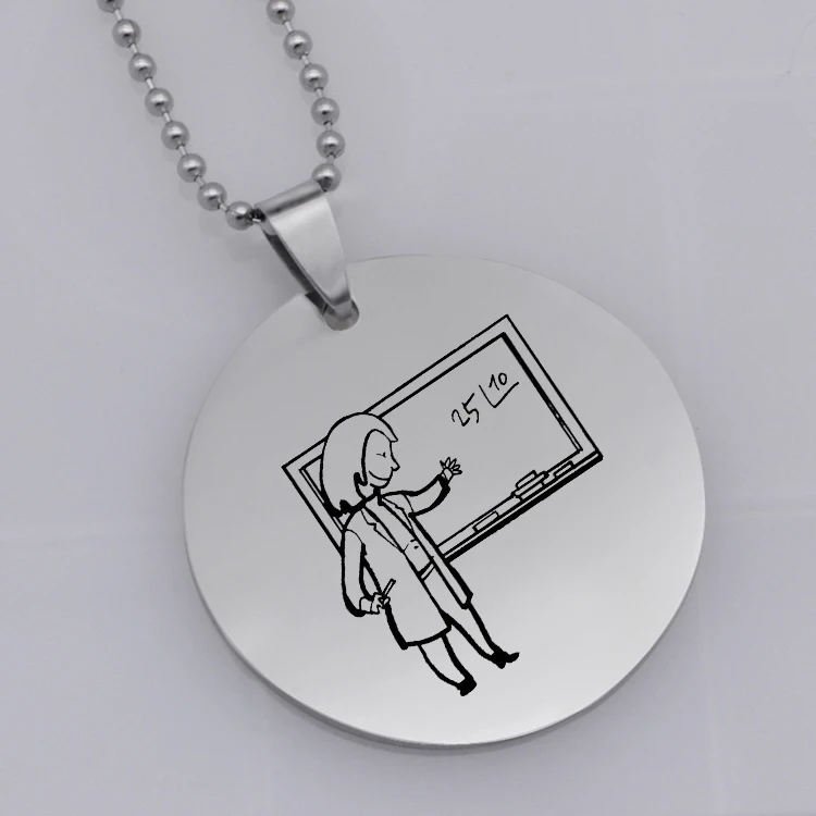 Уникальное ожерелье учителя хит продаж бусы с цепным воротником Женские