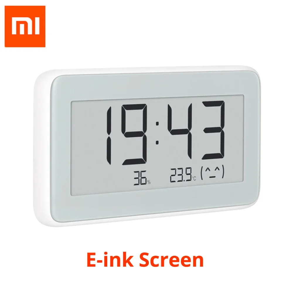 Xiaomi Mijia BT4.0 Беспроводной Смарт Электрический цифровой в закрытом помещении и на открытом воздухе и гигрометром декоративные часы для Therometer часы набор инструментов