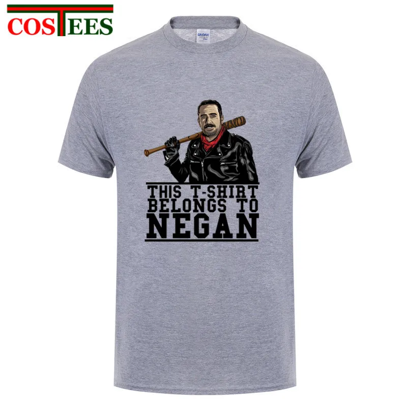 Negan Люсиль футболка спасителей с изображениями из сериала Ходячие мертвецы