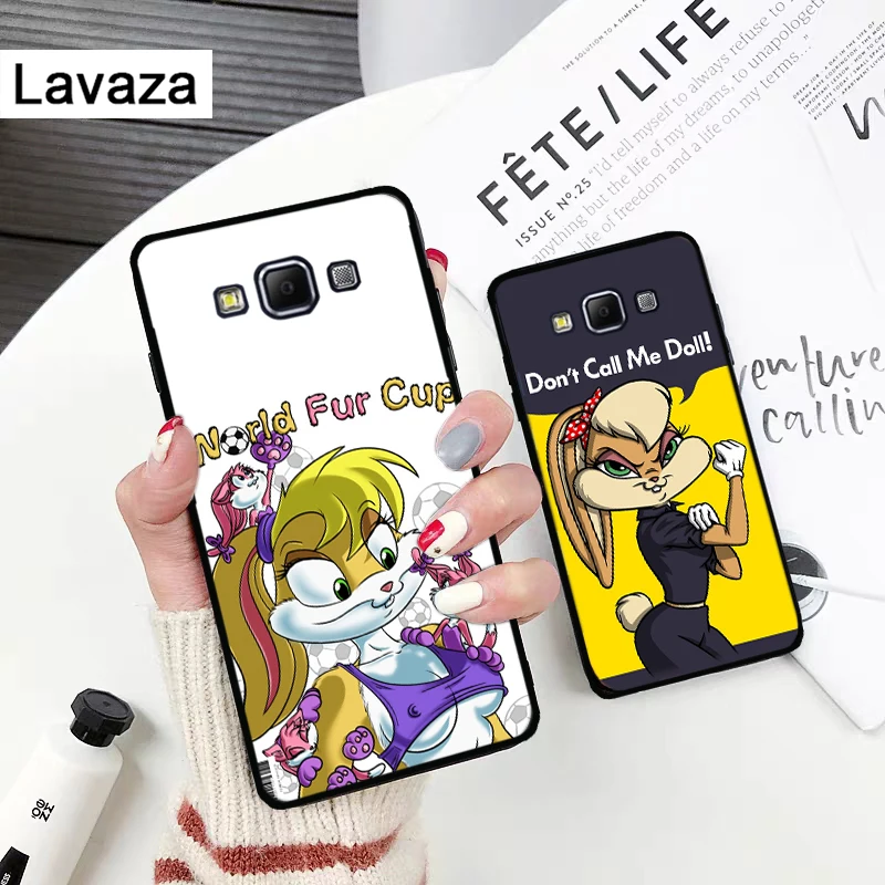 Lola Банни силиконовый чехол для Samsung A2 Core A3 A5 A6 плюс A7 A8 A9 A10 A30 A50 A60 A70 A10S A30S A50S